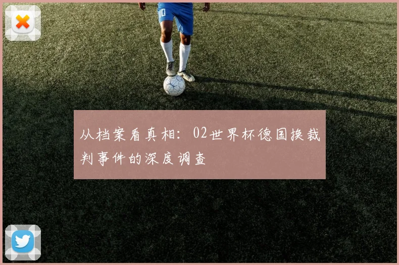 从档案看真相：02世界杯德国换裁判事件的深度调查